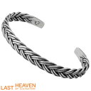 【ポイント3倍!最大5000円OFFクーポン 20日まで!】 ラストヘブン LAST HEAVEN シルバーワイヤーバングル アクセサリー ブレスレット アクセ...