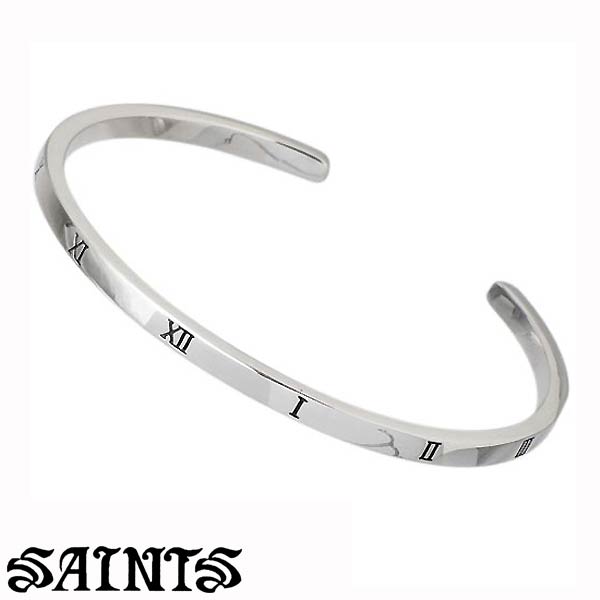 【ポイント5倍!30日まで!】 セインツ SAINTS NEW時空 シルバー バングル アクセサリー L ブレスレット アクセサリー シルバー925 スターリン...
