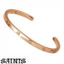 【ポイント5倍!30日まで!】 セインツ SAINTS NEW時空 シルバー バングル アクセサリー ブレスレット アクセサリー シルバー925 スターリングシ...