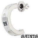セインツ SAINTS NEW時空 ジルコニア シルバー ピアス アクセサリー 片耳用 シルバー925 スターリングシルバー SSE8-39