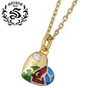 セインツ SAINTS ステンドグラス ハート シルバー ネックレス アクセサリー キュービック シルバー925 スターリングシルバー SSP2-217GD