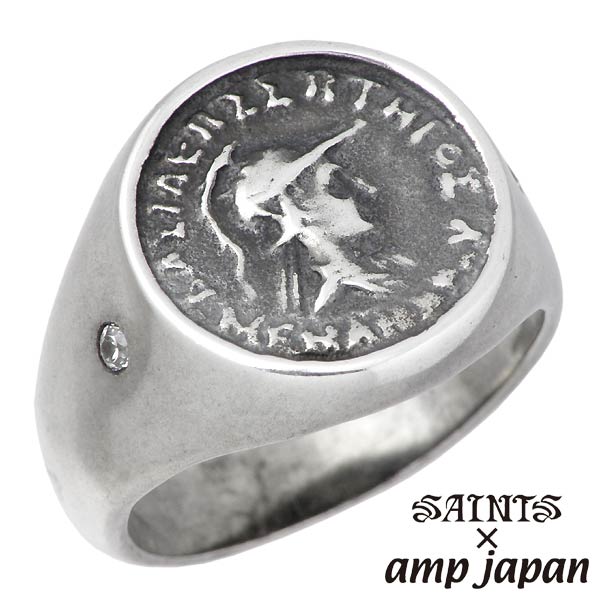 楽天Sies Rosso（シーズ・ロッソ）セインツ×アンプジャパン SAINTS X amp japan リング 指輪 メンズ 女神 アテナ 17号 19号 シルバーアクセサリー SSR6-01