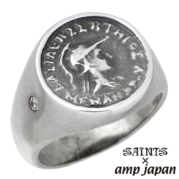 セインツ×アンプジャパン SAINTS X amp japan リング 指輪 メンズ 女神 アテナ 17号 19号 シルバーアクセサリー SSR6-01