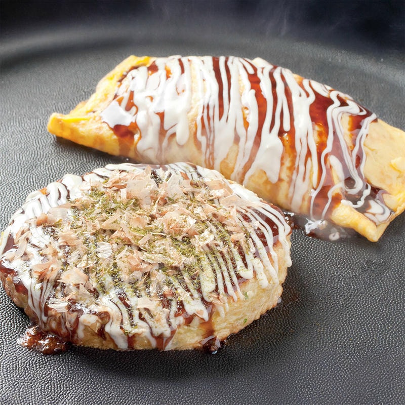 【ポイント2倍！お買い物マラソン】 千房 お好み焼 オムそば たこ焼 セット D2 7食...