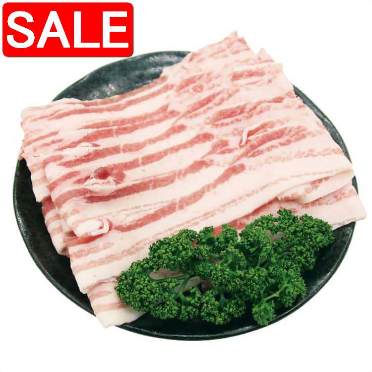 【スーパーSALE 10%OFF!】 宮崎 SPF日南もち豚 バラスライス 400g ご進物 ギフト 贈り物に 離島配送不可