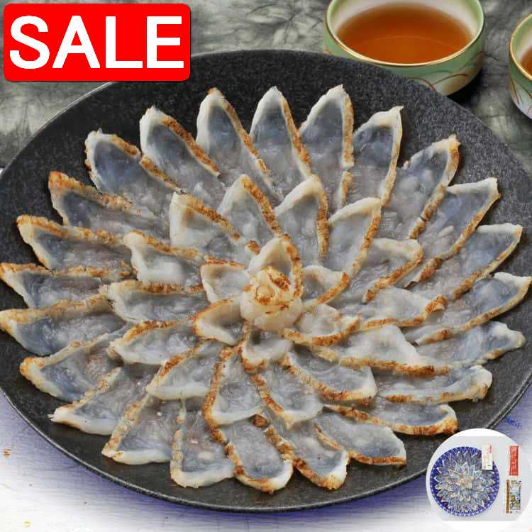 【スーパーSALE 10%OFF！】 福岡 ふく太郎本部 山口県萩産活〆 まふく炙り刺身 山口県の日本海側萩市沖..