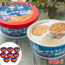 【ポイント5倍 マラソン期間中 】 高知 ミレービスケットアイス 100mlx8個 アイスクリーム 詰め合わせ お取り寄せ グルメ 高知の人気菓子ミレービスケットがアイスに 粉砕したミレービスケットを混ぜ込みアイスの上にもトッピング