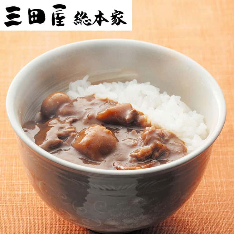 【ポイント5倍! マラソン期間】 三田屋総本家 黒毛和牛 ちょこっと ビーフカレー 中辛 計40食 110gのパウチが2食入りで丁度お茶碗一杯サイズのビーフカレー 黒毛和牛を使用した肉の旨味が溶け出す贅沢味わい ご進物 ギフト