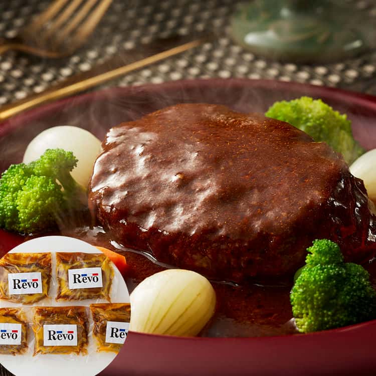 【ポイント5倍!最大1500円OFFクーポン 5/6まで】 大阪 洋食Revo 名物黒バーグ ハンバーグ 200gx5 2020年食べログ洋食『百銘店』に選ばれた洋食屋 Revo の上質の黒毛和牛とこだわりの素材で作り上げたハンバーグ ご進物 ギフト 贈り物に