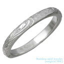 【Fashion THE SALE 50%OFF!】 ステンレス ハワイアンジュエリー ハワジュ リング 金属アレルギー対応 指輪 アクセサリー 7〜21号 レ...