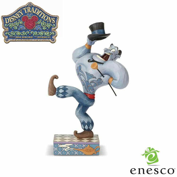 【スーパーSALE 10%OFF！】enesco(エネスコ)【Disney Traditions】ジーニー オブ アラジン ディズニー フィギュア コレクション 人気 ブランド ギフト クリスマス 贈り物 プレゼントに最適 6001271