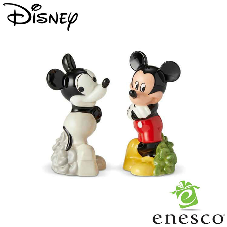 enesco(エネスコ)【enesco】ソルト＆ペッパー ミッキー オールド＆ニュー ディズニー フィギュア コレクション 人気 ブランド ギフト クリスマス 贈り物 プレゼントに最適 6002271