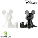 enesco(エネスコ)【enesco】ソルト＆ペッパー ミッキー ブラック＆ホワイト フィギュア コレクション 人気 ブランド ギフト クリスマス 贈り物 プレゼントに最適 6003748