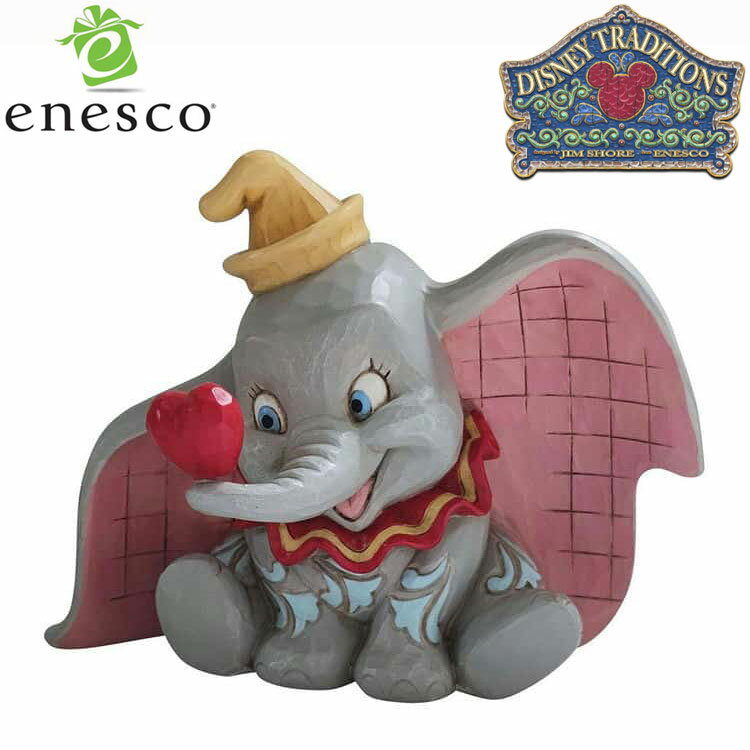 【スーパーSALE 10%OFF！】enesco(エネスコ)【Disney Traditions】ダンボ ウィズ ハート ディズニー フィギュア コレクション 人気 ブランド ギフト クリスマス 贈り物 プレゼントに最適 6011915