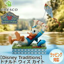 enesco エネスコ Disney Traditions ドナルド ウィズ カイト フィギュア ディズニー ドナルドダック 人気 キャラクター 凧あげ グッズ 大人向け 置物 インテリア オブジェ 6014314