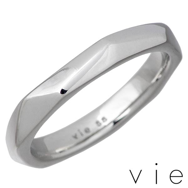 ヴィー vie ステンレス リング 金属アレルギー対応 指輪 アクセサリー メンズ 13〜21号 アレルギーフリー 刻印可能 vie-R1232