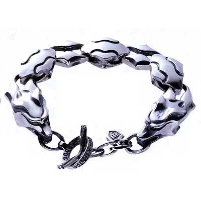 ウルフマンB.R.S WOLFMAN B.R.S ブレスレット メンズ シルバー ジュエリー ウルフ 鋭狼牙 925 スターリングシルバー WO-BR-060