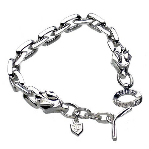 ウルフマンB.R.S WOLFMAN B.R.S ブレスレット メンズ シルバー ジュエリー ウルフ ソリッドチェーンS 925 スターリングシルバー WO-B...