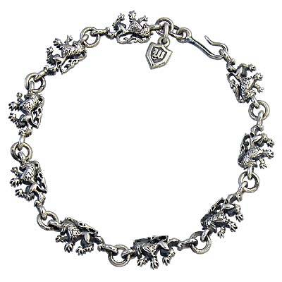 ウルフマンB.R.S WOLFMAN B.R.S ブレスレット メンズ シルバー ジュエリー ブラザー ウルフC 925 スターリングシルバー WO-BR-08...