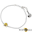 ウルフマンB.R.S WOLFMAN B.R.S ムーンウルフw ムーン シルバー ブレスレット アクセサリー G 合成サファイア シルバー925 スターリング...