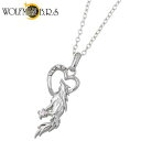【ポイント5倍!最大1500円OFFクーポン 5/6まで】 ウルフマンB.R.S WOLFMAN B.R.S ネックレス レディース シルバー ジュエリー ウル...