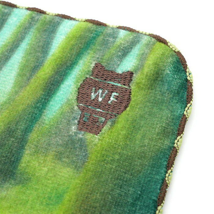 わちふぃーるど（Wachifield）／アート刺繍ミニタオル（森のささやき）ダヤン 猫 wf202504bSIESTA