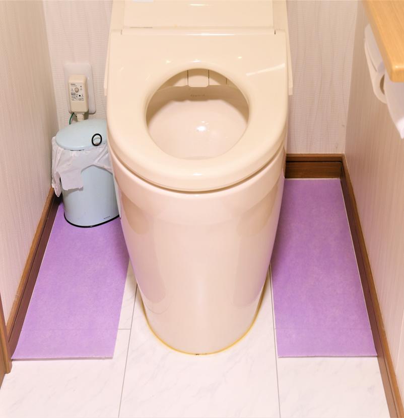 トイレの汚れやすい場所吸湿脱臭シ