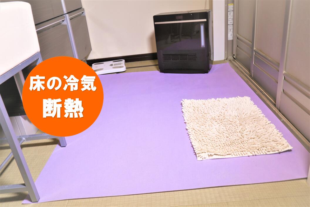 脱衣所の冷気シャット (足の冷たさを防ぐ) 【180cm×100cm】×【1枚】 (脱衣所の冷たさを炭・シリカゲルで解決) バスマット 吸水 珪藻土 珪藻土マット 速乾 大判 足ふきマット 風呂マット 滑り止め お洒落 パイル地 浴室マット 抗菌 防ダニ 台所マット