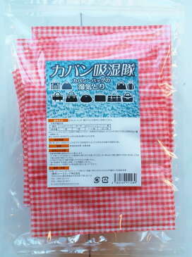 カバン吸湿隊 (防カビ長期保管) 【10枚入り】×【1個】 ( バッグ・カバンに入れてカビ、消臭保存） 乾燥剤 シリカゲル バッグ カバン ショルダーバッグ ハンドバッグ レディース 本革 本革バッグ レザーバッグ バッグの保存 カバンの保存 保管 除湿シート 収納ケース