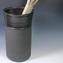 【今だけ限定ポイント10倍】傘立て 陶器 おしゃれ 信楽焼 かさたて 和風 傘立て 傘入れ 壷 しがらき カサタテ やきもの傘立て かさたて陶器 玄関 黒釉霧雨...