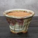 山草鉢 手作りの陶器植木鉢 山野草鉢 信楽焼 山草 鉢 しがらき 陶器鉢 植木 やきもの 信楽焼鉢 手づくり 多肉植物 塊根植物 sa-0352