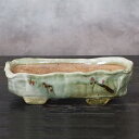 山草鉢 手作りの陶器植木鉢 山野草鉢 信楽焼 山草 鉢 しがらき 陶器鉢 植木 やきもの 信楽焼鉢 手づくり 多肉植物 塊根植物 sa-0362