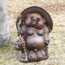 信楽焼 和風 おしゃれ たぬき 開運 たぬき 開運 しがらき狸 陶器タヌキ たぬき 開運置物 しがらきやき 焼き物 狸 タヌキ 信楽 名入れ 文字入れ 20号狸 古狸菴作 手づくり tt-0136