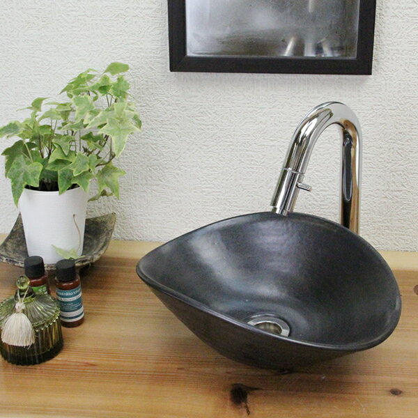 【ブラックフライデー限定15%OFFクーポン配布中】信楽焼 和風 おしゃれ 洗面ボール おしゃれ 黒マット小判型 洗面ボウル 洗面鉢 洗面器 手洗器 手洗鉢 洗...