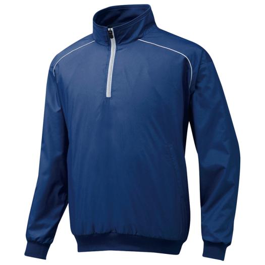 【送料無料】ミズノ ハーフZIPジャケット［ジュニア］ ネイビー Mizuno 12JE5V4514(4)