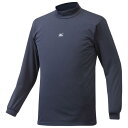【送料290円】ミズノ ブレスサーモハイネック長袖シャツ(野球) メンズ ネイビー Mizuno 12JA6P1314