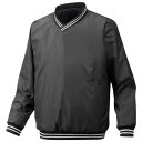 【送料無料】ミズノ ブレスサーモVネックジャケット(裏ブレスサーモ) メンズ ブラック Mizuno 12JE6V0209