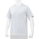 【送料290円】ミズノ Tシャツ/丸首 メンズ ホワイト Mizuno 12JA7T6201(4)