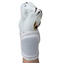 【送料無料】ミズノ リストガード ホワイト Mizuno 1GJYA28010(4)