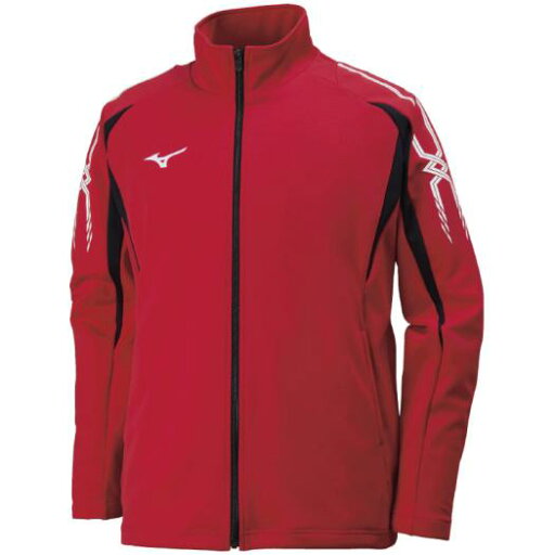 【送料無料】ミズノ ウォームアップシャツ チャイニーズレッド×ブラック Mizuno 32JC800162 【送料無料】ミズノ ウォームアップシャツ チャイニーズレッド×ブラック Mizuno 32JC800162