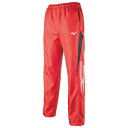 【送料無料】ミズノ ブレスサーモウォーマーパンツ チャイニーズレッド×ブラック Mizuno 32JF755062