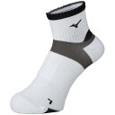 【送料無料】ミズノ ソックス(ショート) ブラック Mizuno 62JX800109