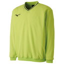 【送料無料】ミズノ スウェットシャツ(中厚) ライムグリーン Mizuno 62JC800137