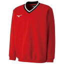 【送料無料】ミズノ スウェットシャツ(肉厚) チャイニーズレッド Mizuno 62JC800262
