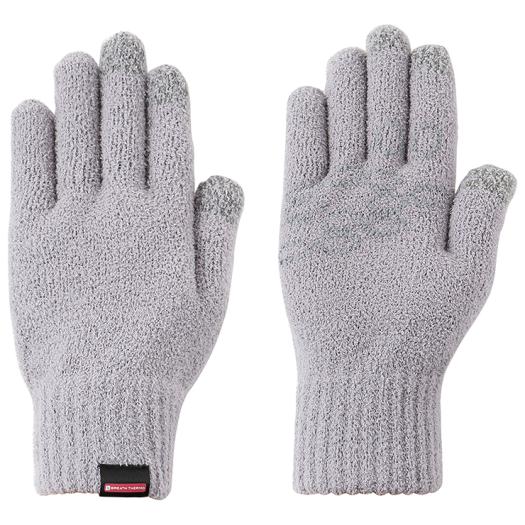 【送料無料】ミズノ ブレスサーモニットタッチパネルグラブ グレー Mizuno A2JY752105