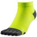【送料無料】ミズノ ランニングソックス5本指ソックス セーフティーイエロー Mizuno J2MX800431