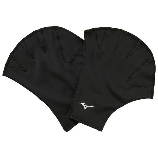 【送料290円】ミズノ ソフトミット(両手) ブラック Mizuno N2JV801009