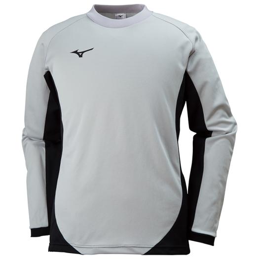 【送料無料】ミズノ キーパーシャツ メンズ アロイグレー Mizuno P2MA807505