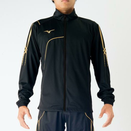 【送料290円】ミズノ ウォームアップシャツ メンズ ブラック Mizuno P2MC708009 【送料290円】ミズノ ウォームアップシャツ メンズ ブラック Mizuno P2MC708009