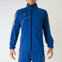 ミズノ ウォームアップシャツ メンズ ブルー Mizuno P2MC708025